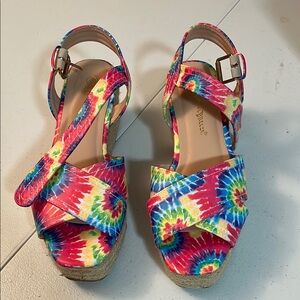 Colorful Tie-Dye Women's Sandals